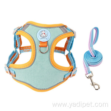 Dog Harness Colorful Pet Dog Harness